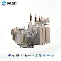 Transformateur de distribution haute tension immergé dans l'huile Pearl Electric triphasé 60Hz 10 MVA 13,8 KV