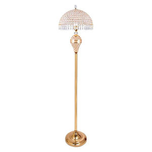 Moderna lampada da terra in cristallo K9 con interruttore a pedale, finitura cromata-<span class=keywords><strong>per</strong></span> soggiorno, camera da letto - Product Image 1