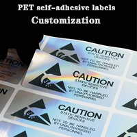 Autocollant holographique 3D personnalisé, garantie anti-falsification ; Étiquette de numéro de série holographique, étiquette de sécurité à code QR, étiquettes d'emballage