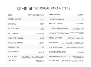 רובוט גרירה AGV עם ניווט לייזר |   50 ק\\\"ג-500 ק\\\"ג כושר נשיאה בהתאמה אישית, ניווט מדויק, טיפול יעיל בחומרים עבור שימושים מרובים - Product Image 3