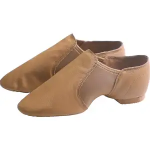 Zapatos de cuero personalizados de alta calidad, calzado suave y cómodo para maestro de baile de jazz, venta al por mayor