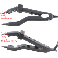XUCHANG HARMONY 12 Styles Outils de pose d'extensions capillaires en kératine en plastique à température réglable Connecteur de fusion à pointe en K pour fusion thermique des cheveux