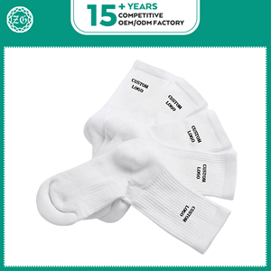 OEM transpirable Unisex Fitness Athletic calcetines logotipo personalizado deporte correr calcetines Grip baloncesto fútbol calcetines de los hombres - Product Image 4