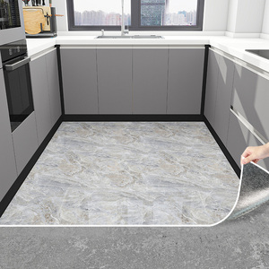 Autoadhesivo de mármol PVC impermeable para suelo extraíble <span class=keywords><strong>pegatinas</strong></span> de <span class=keywords><strong>baño</strong></span> Exterior Hospital dormitorio centro comercial antideslizante - Product Image 5