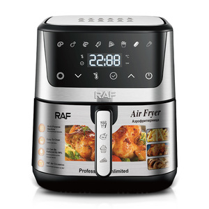 Freidora de Aire Estándar Europea de 8L, Gran Capacidad, Pantalla Táctil, Visible, Sin Aceite, Multifuncional, Eléctrica - Product Image 6