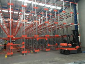 Sistema de estanterías rápidas para almacenes profesionales, para almacenamiento de palets de alta densidad y manejo logístico automatizado - Product Image 6