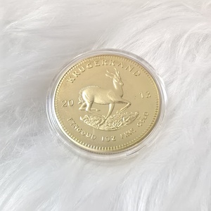 Hoge Kwaliteit Zuid-Afrikaanse President Ronde Munt Gouden Herten Gegraveerde Metalen Vergulde Techniek Collectie Geschenk Of Memorabilia - Product Image 5