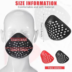 Máscara de Silicona para Moldear el Rostro, Soporte Interior para Máscara, Accesorios de Cosplay, Cubierta Facial Interior para Disfraces de Adultos - Product Image 4