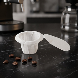 Filtres à café et à thé jetables classiques en <span class=keywords><strong>papier</strong></span> ronds KF-011, remplacement compatible avec les dosettes individuelles Keurig, pour machine à café Keurig - Product Image 1