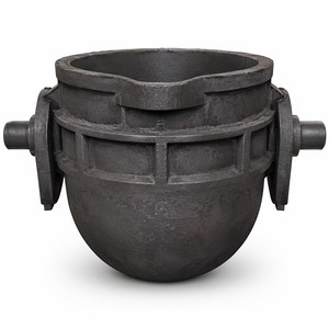 Pot à scories industriel en fonte ductile – Fabrication sur mesure par fonderie de sable pour la manutention des scories d'usine sidérurgique |   Inspection de qualité NDT en 6 étapes ISO - Product Image 1