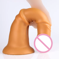 YAQU Dildo Realista Irregular, Juguete Sexual de Pene Gigante para Mujeres