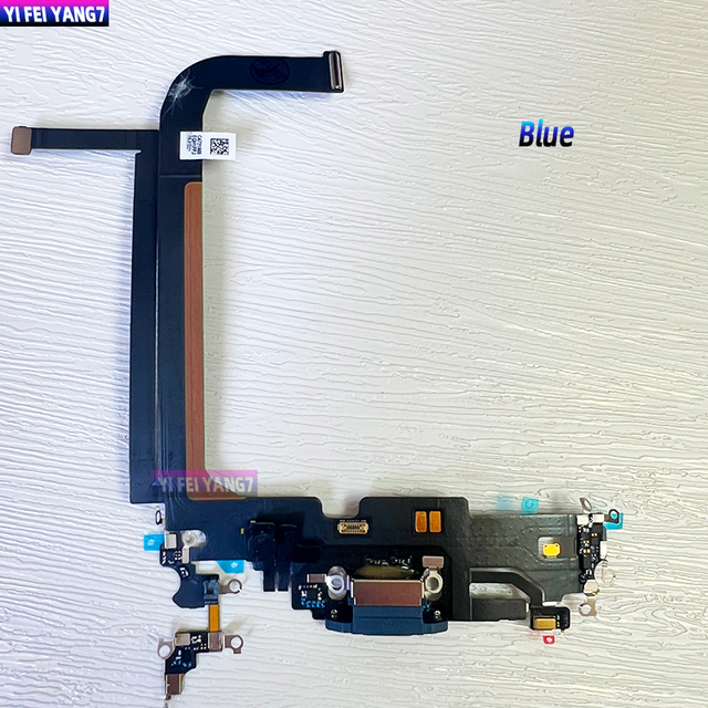 Original USB Charging Port Flex for iPhone 13 Pro Dock Charger Connector Microphone Headphone Audio Jack Apple Replacement Flex