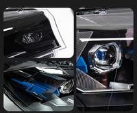 Ensemble de phares LED complets pour BMW X5 F15 X6 F16 2014 2018, phares modifiés de style serpent DRL, style démon