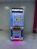 Machine de jeu à prix en forme de poupée à bouton-poussoir, machine de jeu pour enfants à monnayeur, équipement d'arcade à monnayeur pour divertissement intérieur