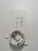 Câble de charge Micro USB, câble Micro USB à charge rapide, câble Micro vers USB pour téléphones mobiles, appareils intelligents, tablettes, banques d'alimentation