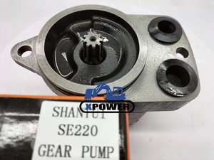 Pompe à engrenages XPower Pilot SE220, neuve, noire/argentée, pour excavatrice sur chenilles, avec 6 mois de garantie - Product Image 6