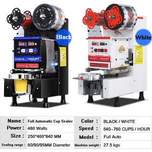 Scellant <span class=keywords><strong>de</strong></span> tasses entièrement automatique pour Boba Tea Smart Cookware PP Cups' Machine <span class=keywords><strong>de</strong></span> fermeture entièrement automatique - Product Image 2