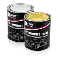 Vernis automobile 2K haute brillance, peinture acrylique en spray couleur unie, mastic automobile pour voitures Chine
