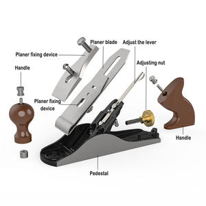 Rabot de menuisier de style européen, rabot à main pour charpentier, petit rabot, rabot de menuisier, rabot à main, outils de travail du bois - Product Image 2