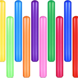 Bâtons gonflables pour piscine, flotteurs colorés en PVC pour jeux aquatiques en extérieur, bâton flottant pour lac, piscine, plage, fête - Product Image 3
