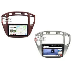 Android multimídia carro dvd player para Toyota Highlander 2000 2001 2002 2003 2004 2005 2006 2007 navegação gps som do carro