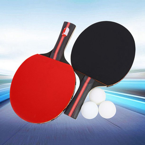 Raqueta de tenis de mesa de madera duradera al por mayor con púas de goma, mango recto, ligera, para práctica diaria - Product Image 4