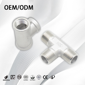 Trung Quốc Nhà sản xuất cung cấp <span class=keywords><strong>ANSI</strong></span> Ống thép không gỉ Phụ kiện 304 <span class=keywords><strong>316</strong></span> nữ chủ đề khuỷu tay/giảm tốc/Tee - Product Image 4