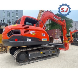 Original Second-<b>Hand</b> Doosan DX80 8t <b>Mini</b> Excavator for Mining/Road Repair - Original Engine&Low Operating Hours&No Major Repairs - Product Image 2