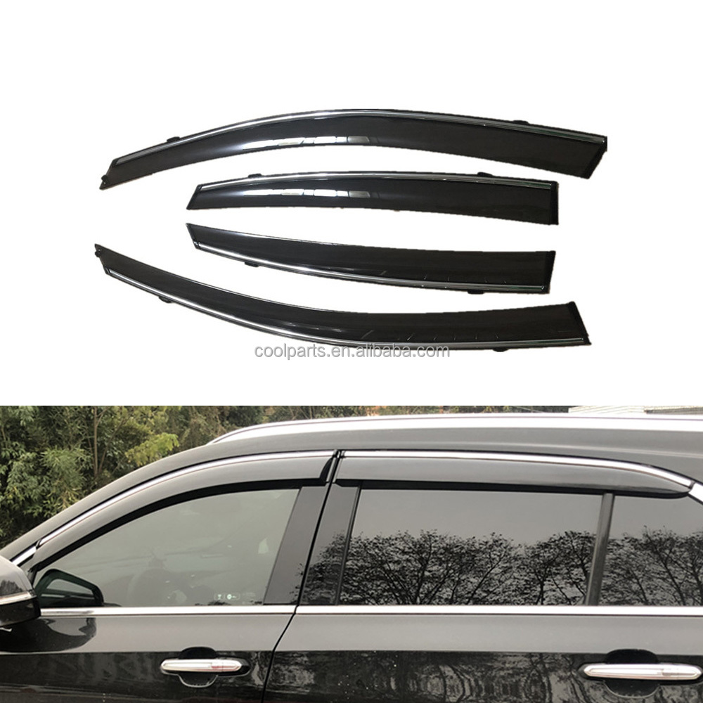 injection window visor car side wind window door vent shade weather shield deflector for SPORTAGE 2007-2013