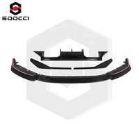 Kits de carrosserie améliorés en fibre de carbone sèche style CT V1 pour BMW G87 M2 Coupe Front Scoop Bumper Lip Splitter Rear Diffuser Lower Spoiler