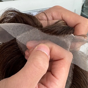 Topper en dentelle HD 3x6 avec base en soie et base en peau, cheveux humains européens, nœuds invisibles, couverture naturelle de la ligne des cheveux pour la perte de cheveux - Product Image 1