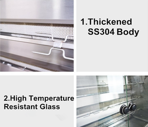 <span class=keywords><strong>Horno</strong></span> de parrilla de pollo a Gas comercial de <span class=keywords><strong>6</strong></span> escupir distancia de horneado ajustable/<span class=keywords><strong>horno</strong></span> asador/máquina asadora de pollo - Product Image 4