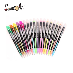 Stylos à encre <span class=keywords><strong>gel</strong></span> pastel de haute qualité, <span class=keywords><strong>48</strong></span> couleurs, ensemble de couleurs bonbon, paillettes, pour fournitures scolaires/artistiques, fournitures de bureau - Product Image 1