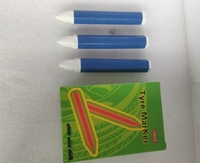 Crayons de craie blanche pour pneus, marqueurs graffiti, crayons de craie pour pneus, marqueurs pour surfaces en caoutchouc