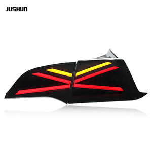 Ensemble de feux arrière Jushun Tesla Model 3 Model Y, aile d'ombre, lumière LED dynamique 12V - Product Image 1