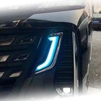 Feu de jour DRL de pare-chocs avant pour Toyota Vellfire AH40 2026, clignotant dynamique à trois couleurs, lampe de jour remanufacturée