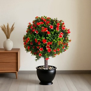 Ensemble de plantes artificielles <span class=keywords><strong>en</strong></span> <span class=keywords><strong>pot</strong></span> de <span class=keywords><strong>lilas</strong></span> lestées MSH, fleurs artificielles <span class=keywords><strong>en</strong></span> pleine floraison - Product Image 2
