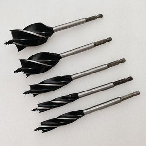 Brocas para taladro de madera, vástago hexagonal, 4 ranuras, para perforación de carpintería - Product Image 6