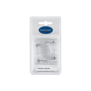 Hansi-siebert tischklammer luxus โปร่งแสง4 stück auf karte - Product Image 1