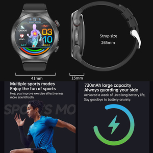 Reloj Inteligente G20 con GPS, Tarjeta SIM 4G, Pantalla AMOLED, Monitor de Salud, NFC, Llamada de Emergencia SOS, Alarma de Caídas, Reloj Inteligente de Fitness para Personas Mayores - Product Image 6