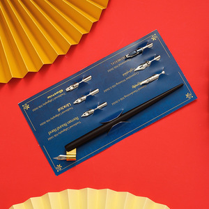 Товары для творчества, набор ручек для набросков, манга, Наборы инструментов, 6 шт. наконечников, деревянный комикс, держатель ручки, базовая каллиграфия, набор ручек для каллиграфии - Product Image 5