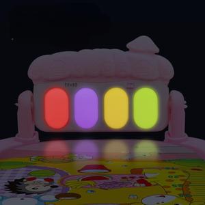 2025 nouvelle mise à niveau bébé Gym-<span class=keywords><strong>tapis</strong></span> de jeu <span class=keywords><strong>musical</strong></span> tout-en-un pour le temps du ventre rampant jouet <span class=keywords><strong>interactif</strong></span> parent-enfant 0-1Y - Product Image 4