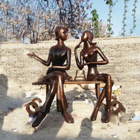 Personnalisé Bronze Moderne Femmes Statues Belle Femme Statuesc décor à la maison Taille Réelle Bronze Nu Sexy Fille Statue