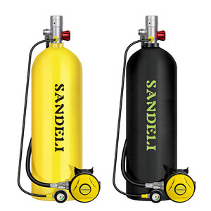 SANDELI SD-X7000B tangki Scuba 4l, dengan respirator + klip ransel + Masker selam oksigen tangki menyelam Scuba silinder 20Mpa - Product Image 2