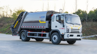 Camión de Basura Compactador JAC Junling S9, Chasis de 15 CBM, Compactador de Residuos Hidráulico Manual, Motor Diésel Euro 6, Uso Municipal