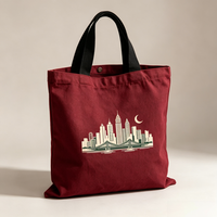 Bolsa de Lona Personalizada con Cierre de Cremallera, Reutilizable, Resistente al Agua, para Oficina, Portátiles, Archivos, Documentos, Trabajo