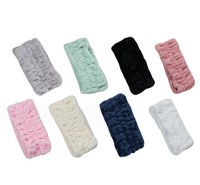 Mode large bandeaux lavage visage maquillage bandes de cheveux accessoires en gros femmes mignon Spa bandeau