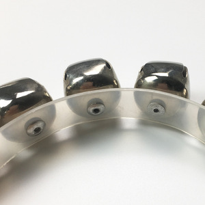 Wholesale Good Quality Flower Drum Rings 7 Bells with Wooden Hand Bells <b>Musical</b> <b>Instrument</b> - Product Image 3