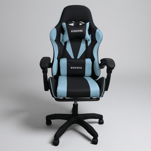 <span class=keywords><strong>Sedia</strong></span> da Gaming <span class=keywords><strong>Ergonomica</strong></span> Girevole con Poggiapiedi, Reclinabile a 135°, Schienale Alto in Pelle per Casa e <span class=keywords><strong>Ufficio</strong></span> - Product Image 2