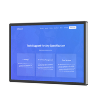 43 "Open Frame Touch Monitor 10-Punkt-Multi-Touch-Weitwinkel-Konferenzraum mit geringer Latenz Interaktive Displays
